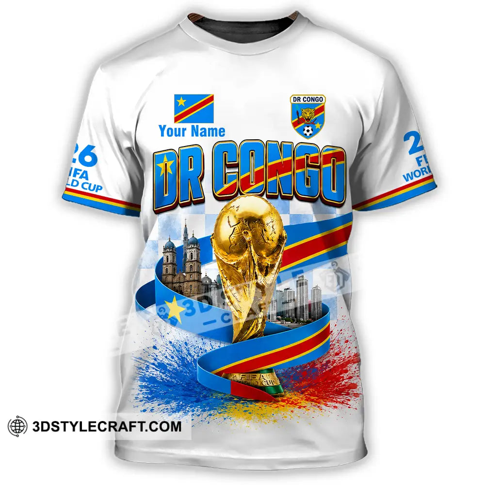 Unisex Shirt - Custom Dr Congo World Cup 2026 Shirt - T-Shirt / S - T-shirt