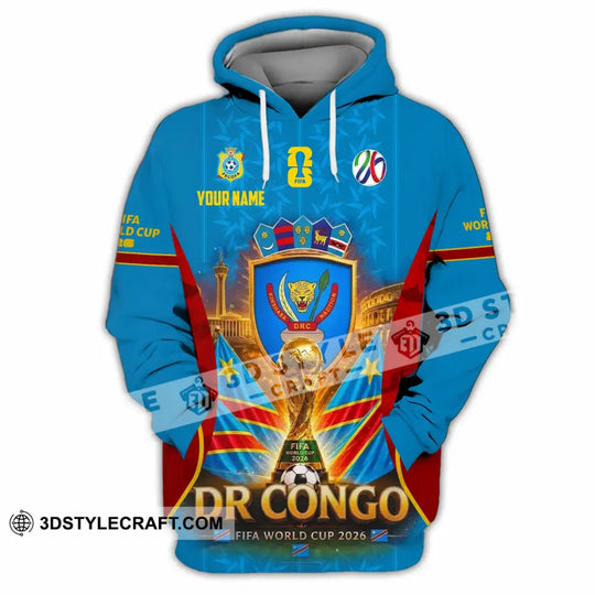 Unisex Shirt - Custom Dr Congo World Cup 2026 Shirt style option 2