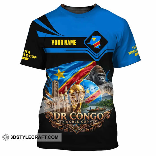 Unisex Shirt - Custom Dr Congo World Cup 2026 Shirt style option 4