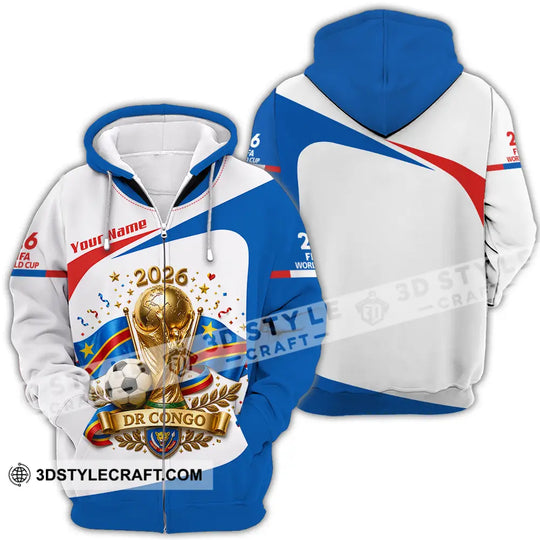 Unisex Shirt - Custom Dr Congo World Cup 2026 Shirt style option 4