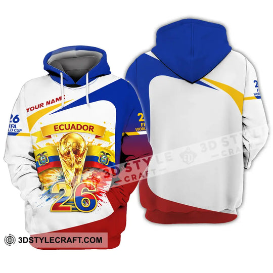 Unisex Shirt - Custom Ecuador 3D Shirt style option 3