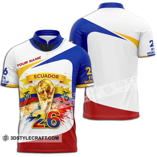 Unisex Shirt - Custom Ecuador 3D Shirt style option 2
