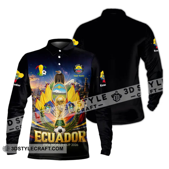 Unisex Shirt - Custom Ecuador World Cup 2026 Shirt style option 4