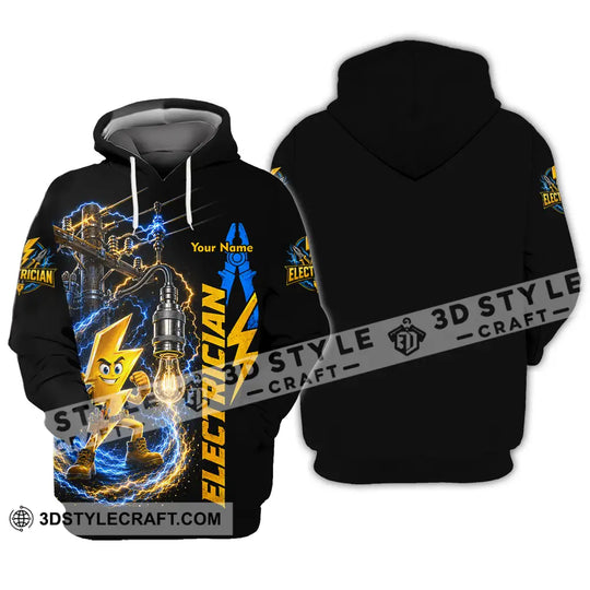 Unisex Shirt - Custom Electrician Shirt style option 3