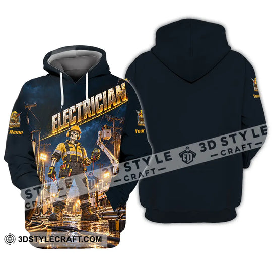 Unisex Shirt - Custom Electrician Shirt style option 3
