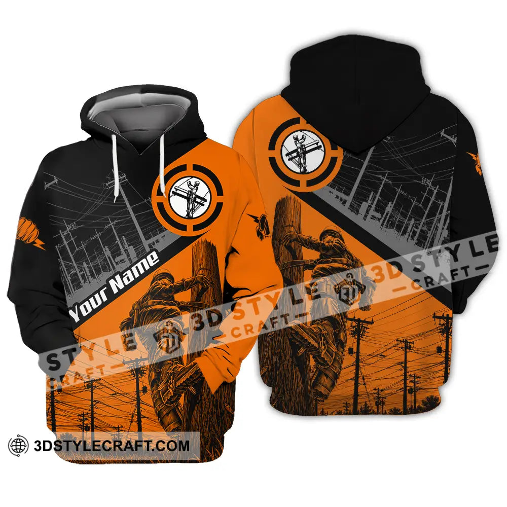 Unisex Shirt - Custom Electrician Shirt - Hoodie / S - T-shirt
