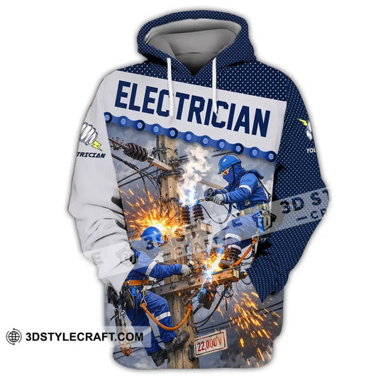 Unisex Shirt - Custom Electrician Shirt style option 2