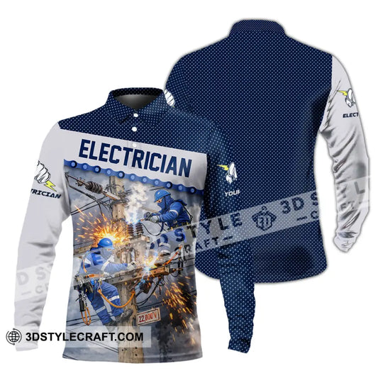 Unisex Shirt - Custom Electrician Shirt style option 4