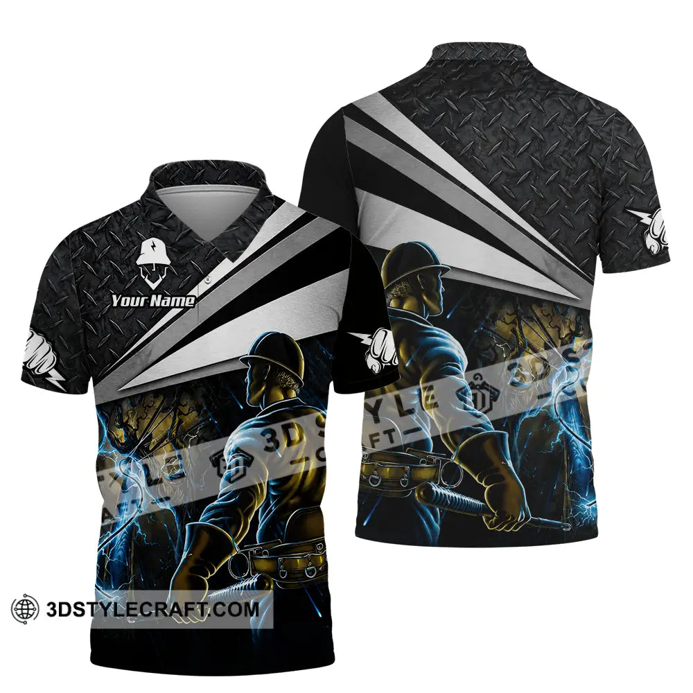 Unisex Shirt - Custom Electrician Shirt - Polo Shirt / S - T-shirt