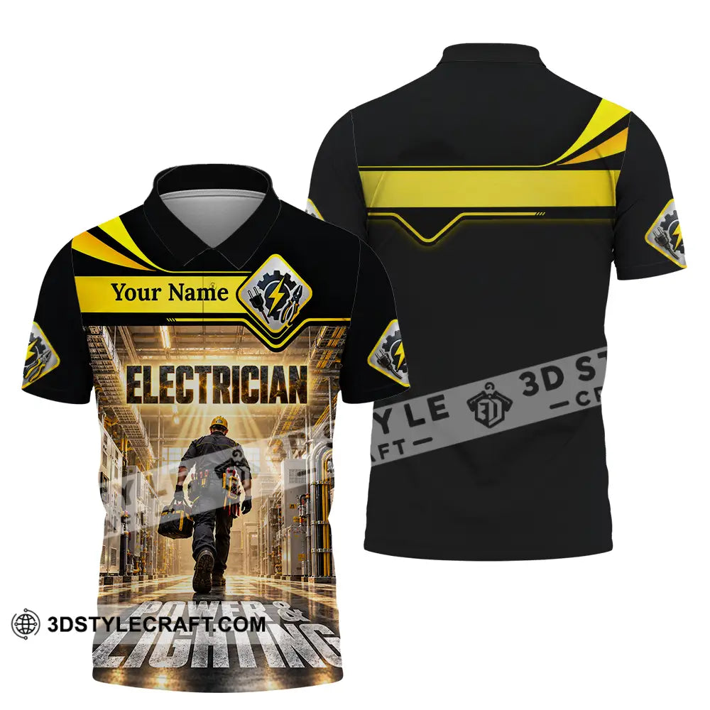 Unisex Shirt - Custom Electrician Shirt - Polo Shirt / S - T-shirt