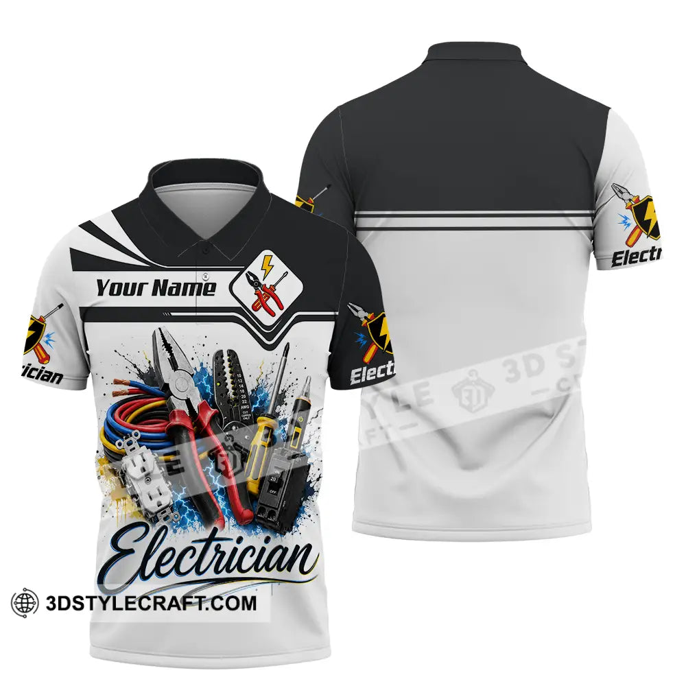 Unisex Shirt - Custom Electrician Shirt - Polo Shirt / S - T-shirt