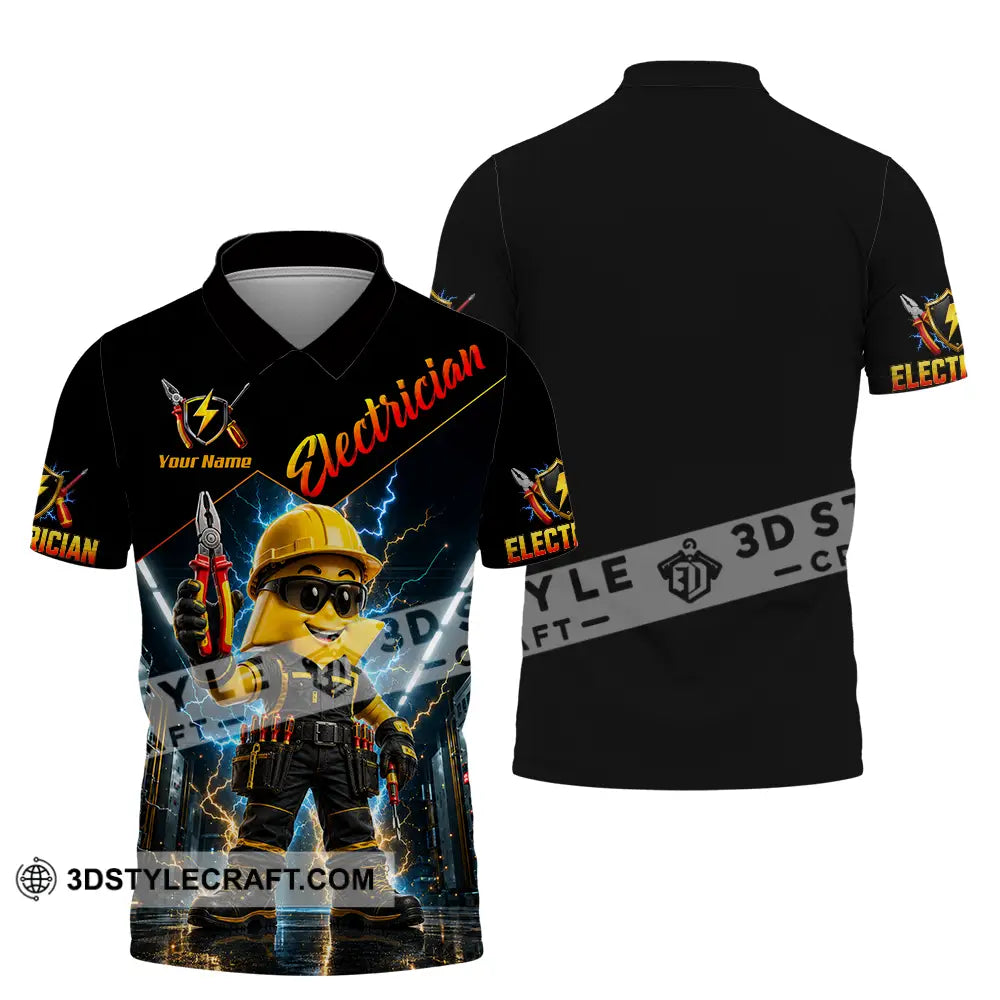 Unisex Shirt - Custom Electrician Shirt - Polo Shirt / S - T-shirt