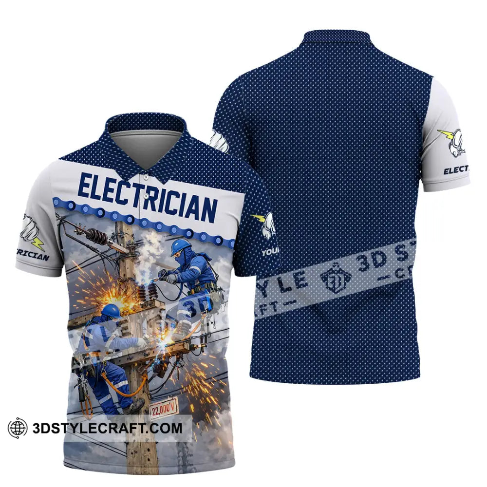 Unisex Shirt - Custom Electrician Shirt - Polo Shirt / S - T-shirt