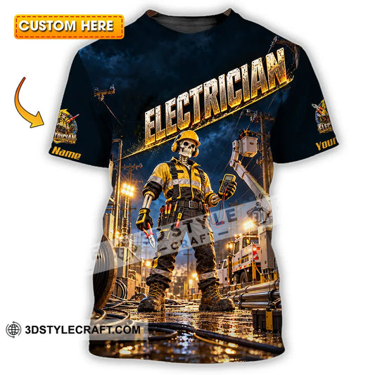 Unisex Shirt - Custom Electrician Shirt - T-shirt