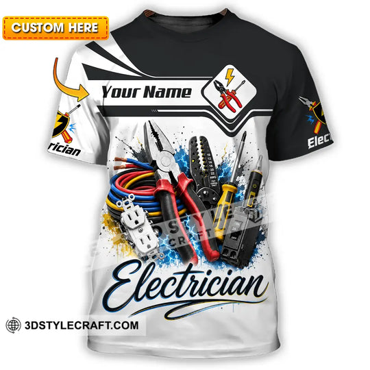 Unisex Shirt - Custom Electrician Shirt style option 1