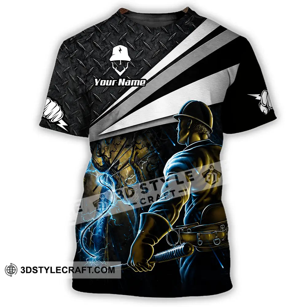 Unisex Shirt - Custom Electrician Shirt - T-Shirt / S - T-shirt