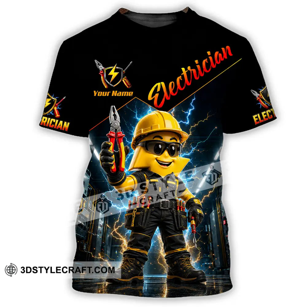 Unisex Shirt - Custom Electrician Shirt - T-Shirt / S - T-shirt