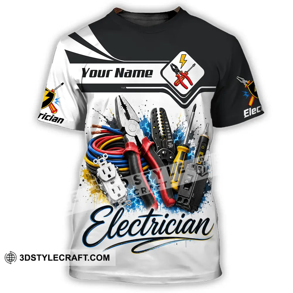 Unisex Shirt - Custom Electrician Shirt - T-Shirt / S - T-shirt
