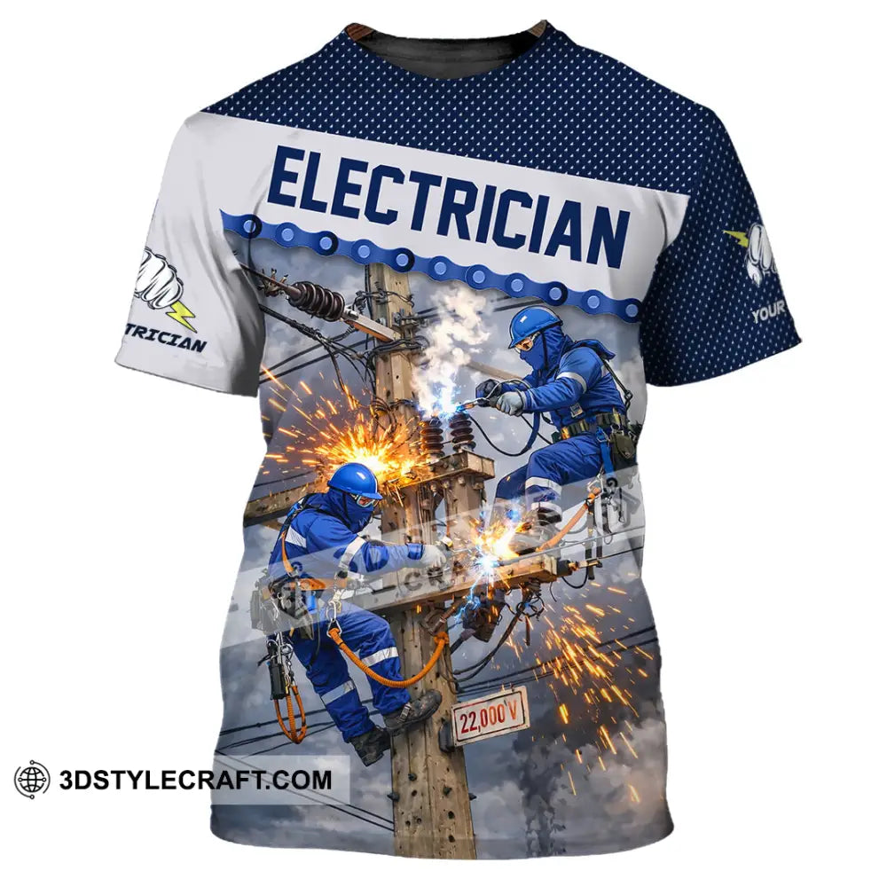 Unisex Shirt - Custom Electrician Shirt - T-Shirt / S - T-shirt