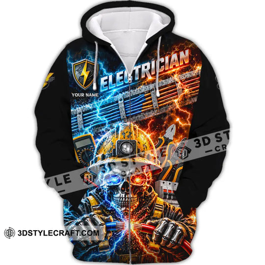 Unisex Shirt - Custom Electrician Shirt style option 3