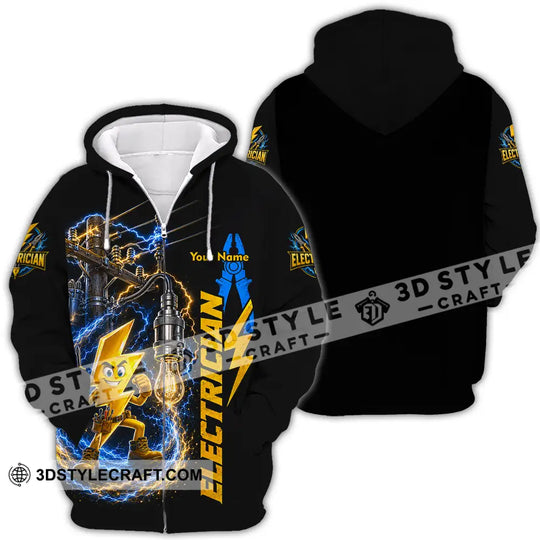 Unisex Shirt - Custom Electrician Shirt style option 4