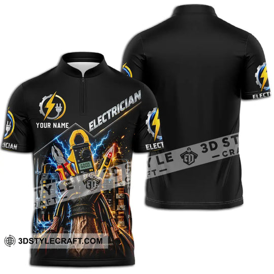 Unisex Shirt - Custom Electrician Shirt style option 2