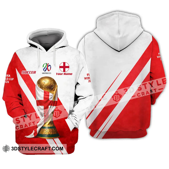 Unisex Shirt - Custom England 3D Shirt style option 3