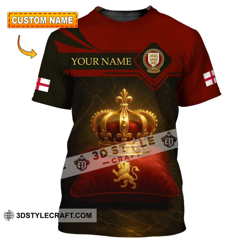 Unisex Shirt - Custom England 3D Shirt T-shirt