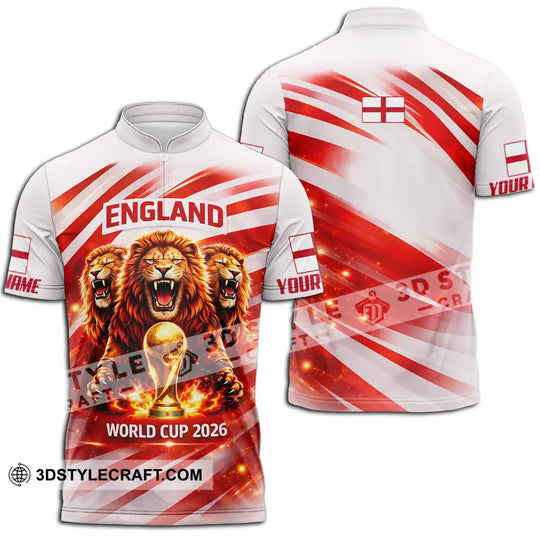 Unisex Shirt - Custom England 3D Shirt style option 2