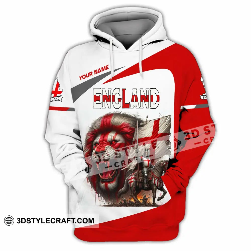 Unisex Shirt - Custom England Shirt Hoodie / S T-shirt