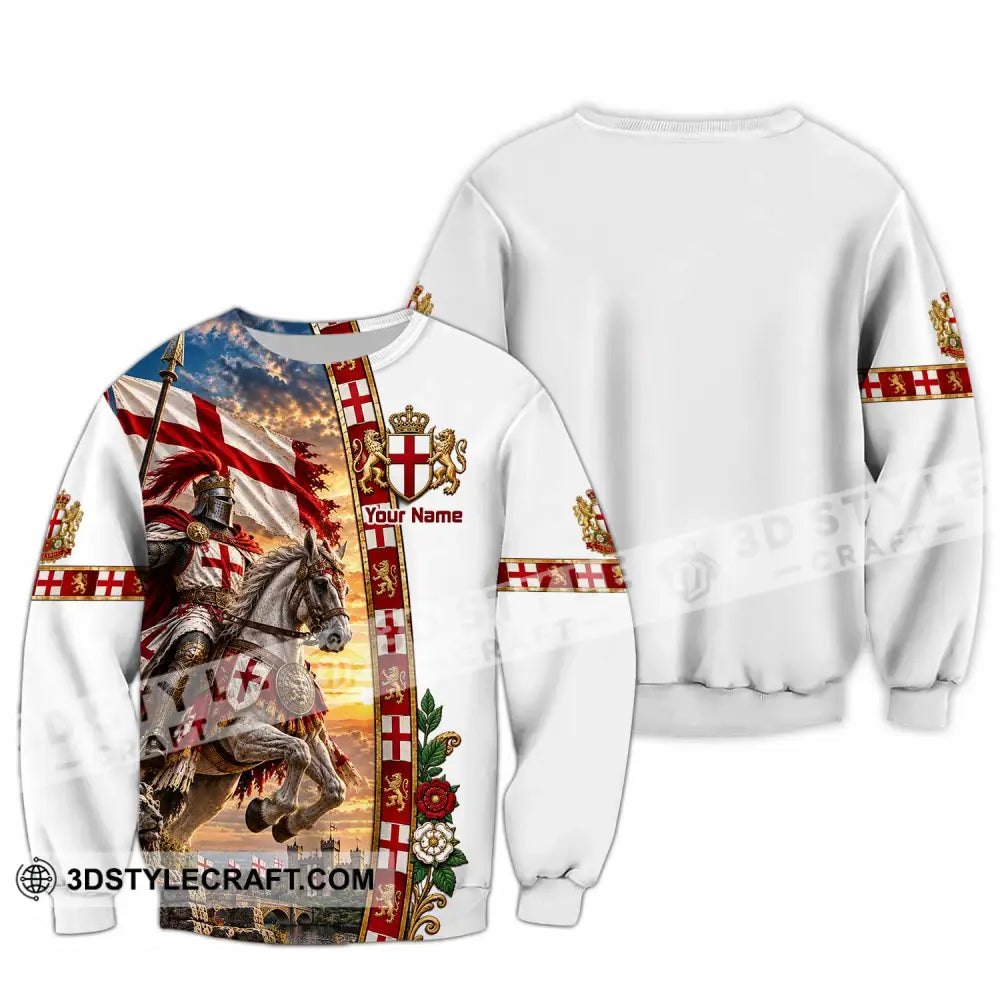 Unisex Shirt - Custom England Shirt - Long Sleeve / S - T-shirt