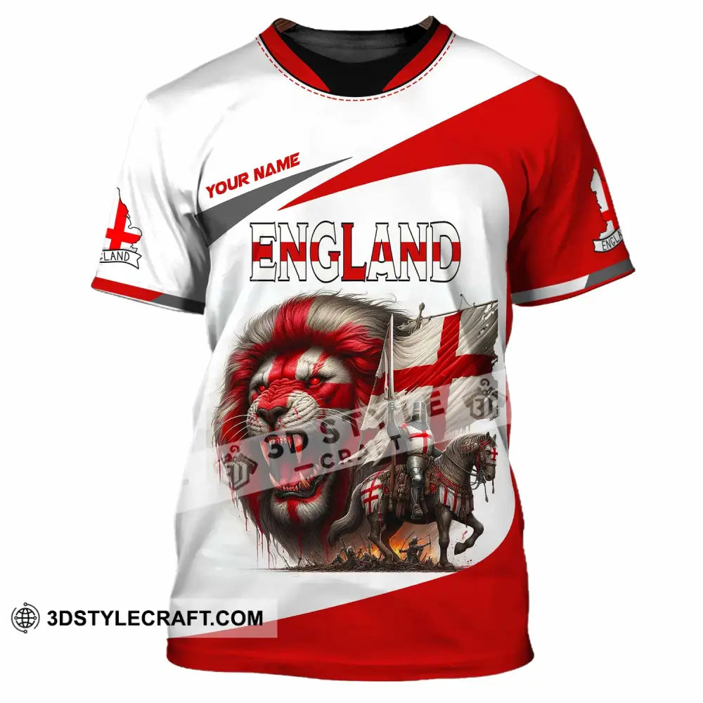 Unisex Shirt - Custom England Shirt T-Shirt / S T-shirt