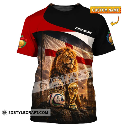 Unisex Shirt - Custom England World Cup 2026 Shirt style option 1