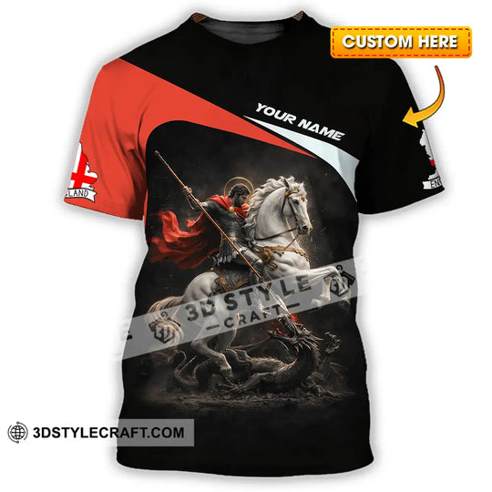 Unisex Shirt - Custom English Horseman 3D Shirt style option 1