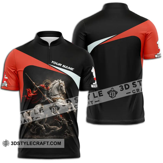 Unisex Shirt - Custom English Horseman 3D Shirt style option 2