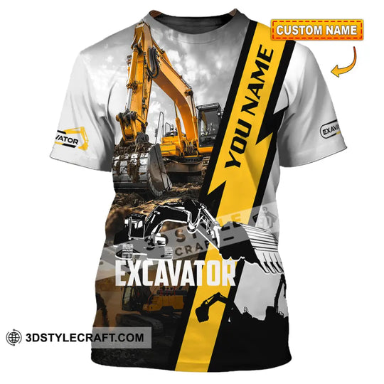 Unisex Shirt - Custom Excavator Shirt style option 1