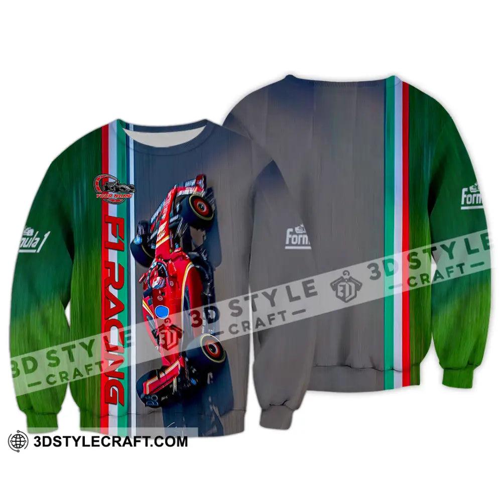 Unisex Shirt - Custom F1 Racing Shirt Long Sleeve / S T-shirt