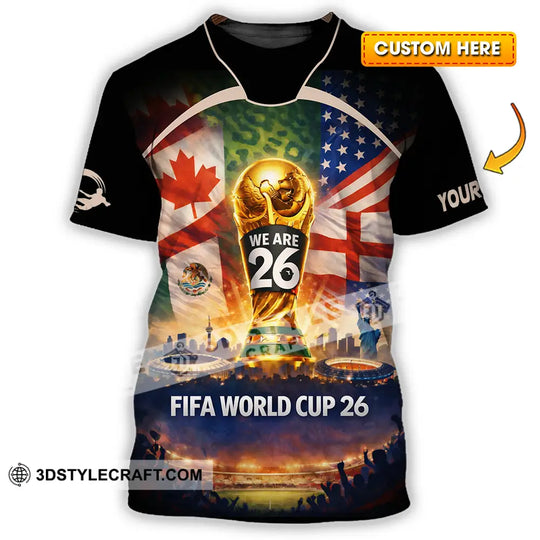 Unisex Shirt - Custom FIFA 3D Shirt style option 1