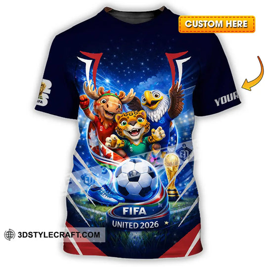 Unisex Shirt - Custom FIFA 3D Shirt style option 1