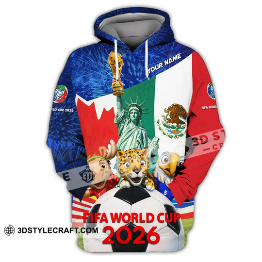 Unisex Shirt - Custom FIFA World Cup 2026 3D Shirt style option 2