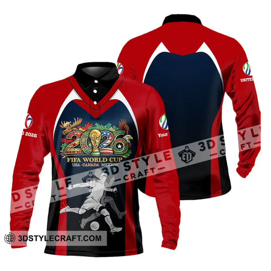 Unisex Shirt - Custom Fifa World Cup 2026 3D Shirt style option 4