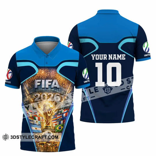 Unisex Shirt - Custom Fifa World Cup 2026 3D Shirt style option 4