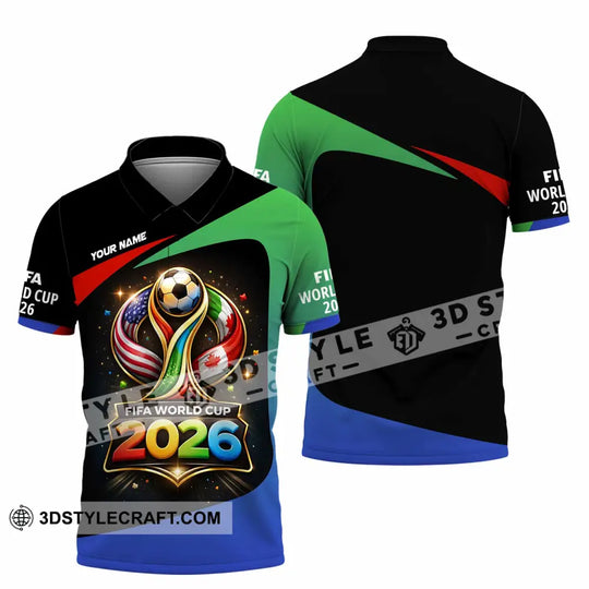 Unisex Shirt - Custom Fifa World Cup 2026 3D Shirt style option 2