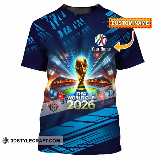 Unisex Shirt - Custom Fifa World Cup 2026 3D Shirt style option 1