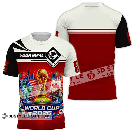Unisex Shirt - Custom FIFA World Cup 2026 3D Shirt style option 2