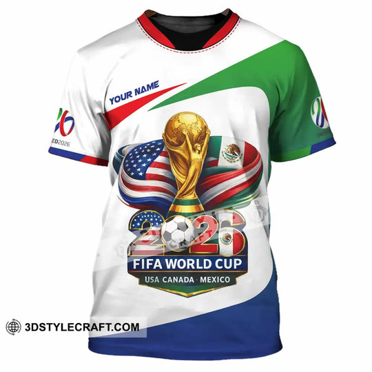 Unisex Shirt - Custom Fifa World Cup 2026 3D Shirt style option 2