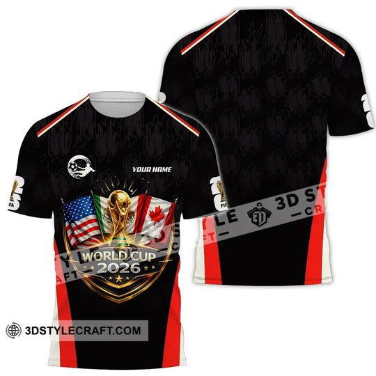Unisex Shirt - Custom FIFA World Cup 2026 3D Shirt style option 2