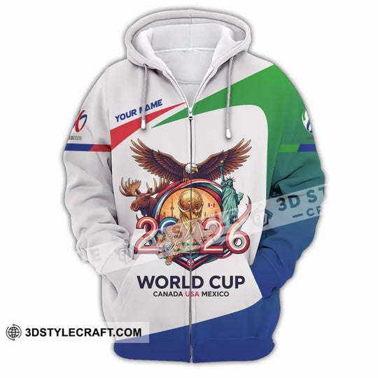 Unisex Shirt - Custom Fifa World Cup 2026 3D Shirt style option 3