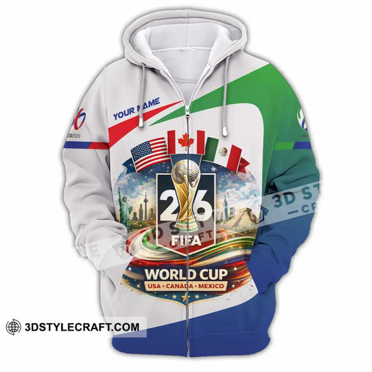 Unisex Shirt - Custom Fifa World Cup 2026 3D Shirt style option 3