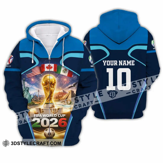 Unisex Shirt - Custom Fifa World Cup 2026 3D Shirt style option 2